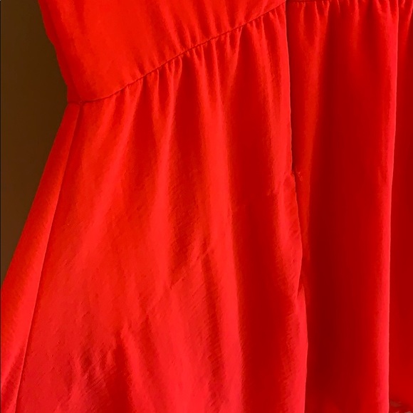 Bright pink sheer overlay with ties - Picture 8 of 8